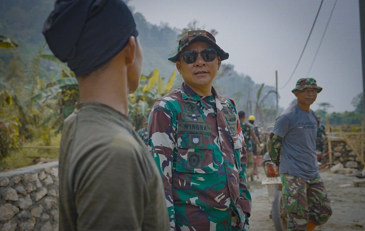 Semangat TNI di TMMD ke-130 Terus Dibiarkan Membara di Luwu Timur