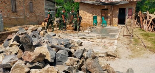 Pembangunan Rumah Yudianto Dimulai, TNI Terjun Langsung Dukung Warga
