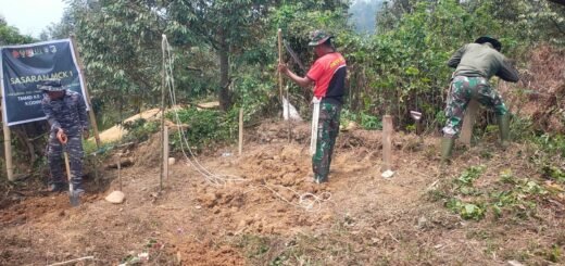 Satgas TMMD Mulai Galakkan Pembangunan MCK untuk Kesehatan Warga Poso