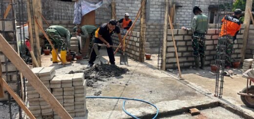 Agus Suwandi Penuhi Mimpi Punya Rumah Layak dengan Semangat Bersama Satgas