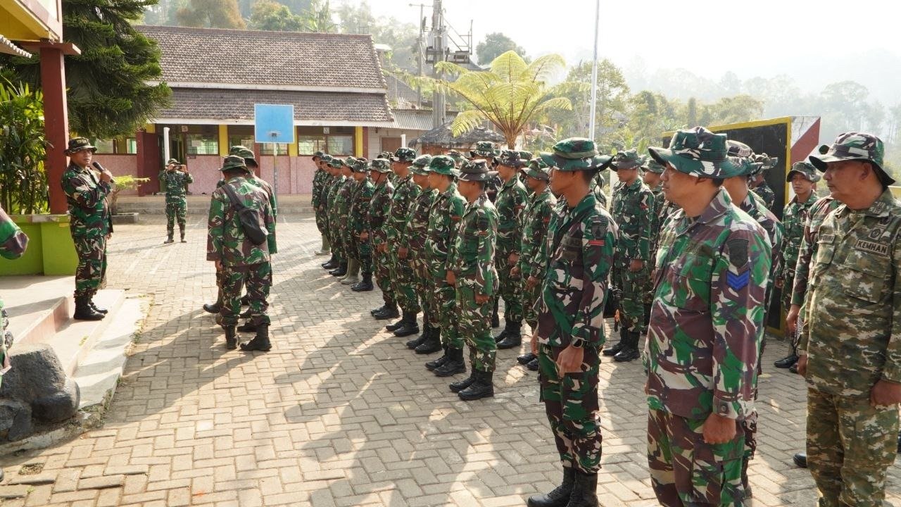 TMMD 130 Kodim 0818 Luncurkan Proyek Pembangunan di Desa Taji yang Bersinar