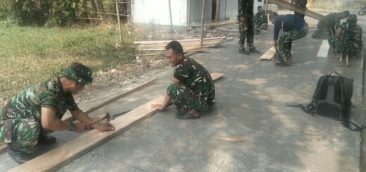 Keselarasan Kerja Satgas TMMD dalam Membangun Infrastruktur di Sumur Bandung