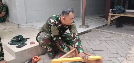 Satgas TMMD ke-130 Kodim 0510/Tigaraksa Siapkan Alat untuk Mempercepat Proyek