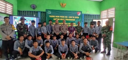 Kodim 0510/Tigaraksa Ajak Generasi Muda Pahami Pentingnya Keselamatan Berkendara