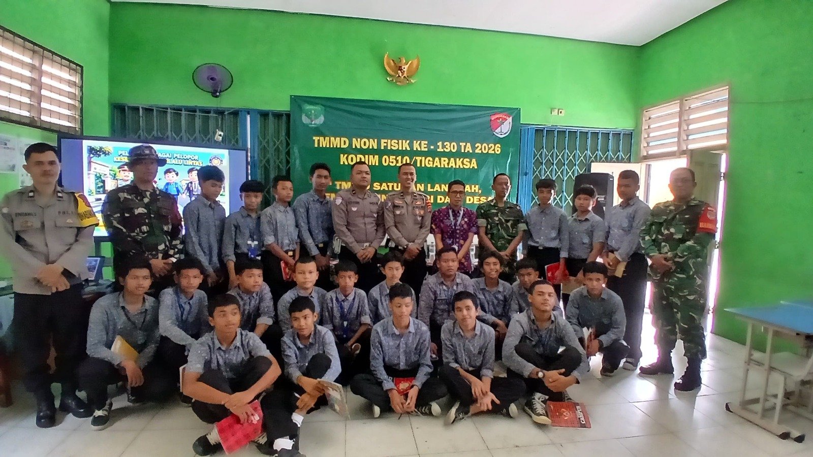 Kodim 0510/Tigaraksa Ajak Generasi Muda Pahami Pentingnya Keselamatan Berkendara