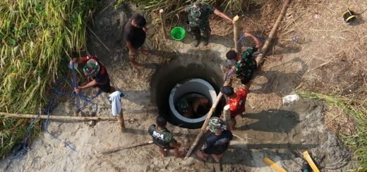 TMMD ke-130 Perkuat Layanan Kesehatan dengan Sumur Bersih di Wanggar Sari