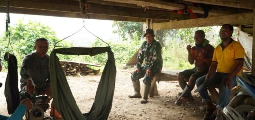 Satgas TMMD ke-130 Ciptakan Kedekatan TNI dan Masyarakat Lewat Kegiatan Komsos