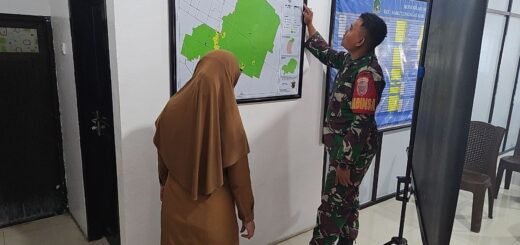 Serda Muh. Ali Hanapi Melakukan Pendataan Teritorial di Desa Kanie