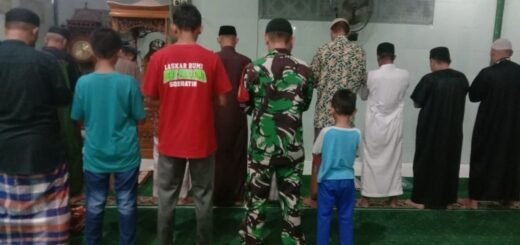 Babinsa Kodim 1420/Sidrap Adakan Sajadah Subuh untuk Memperkuat Kebersamaan